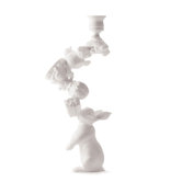 Rabbit in Wonderland Metal Candelabra