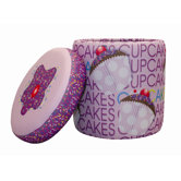 Cup Cake Collection Lavender Kid's Stool
