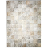 Patchwork Cowhide Park Exotic Zebu Rug