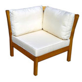 Kamea Sectional Deep Seating Corner Chair with Cushion