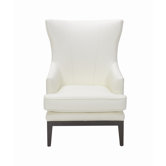 Reynaldo Faux Leather Arm Chair