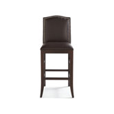 Maison Bonded Leather Stool