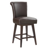 Hamlet Swivel Bonded Leather Stool