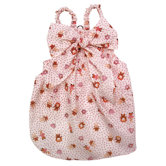 Adorable Dog Sundress with Large Bow and Fun Animal Prints
