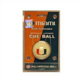 University of Miami Cue Ball