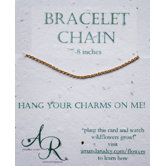Birthstones Gold Bracelet Chain