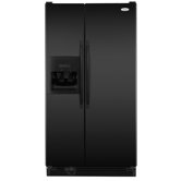 22 cu. ft. Full-Width Adjustable Slide-Out Spillguard Glass Shelves Side-By-Side Refrigerator