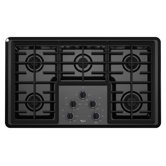 36" 12,500 BTU Power Burner Gas Cooktop