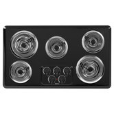 36" Two Power Cook Elements Electric Cooktop