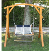 Cypress Arc Swing Stand