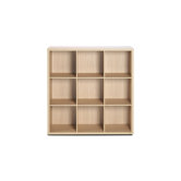 3 Row and 3 Column Open Cabinet