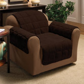 Plush Club Chair Cover