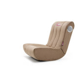 musicrocker Soundsessel klappbar "Clubbing" in Beige