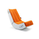 musicrocker Soundsessel klappbar "Cubic Special Edition" in Orange / Wei&szlig;