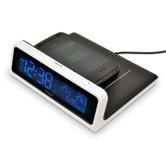 Wireless Charging Station with Alarm Clock