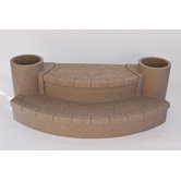 Deluxe Storage Step with Planters