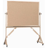 Reversible Natural Pebble Grain Cork Bulletin Board
