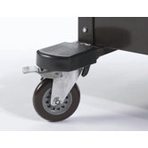 Rubber Bumpers Transport Casters
