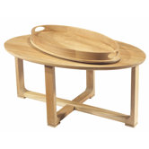 Cuban Coffee Table with Tray
