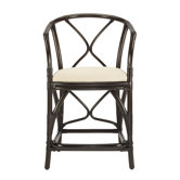 Midi Fabric Counter Stool