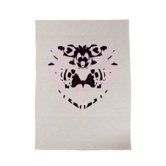 Fox Lambswool Jacquard Woven Blanket