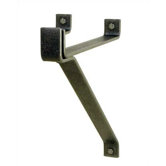 12" Hammered Steel Wall Bracket (Set of 2)