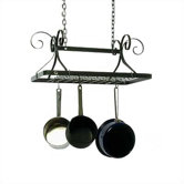 Decor Rectangle Hanging Pot Rack