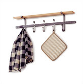 Premier Apron Towel Wall Mounted Pot Rack
