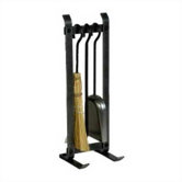 3 Piece Steel Fireplace Tool Set