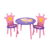 Tisch und 2 St&uuml;hle Set "Princess"
