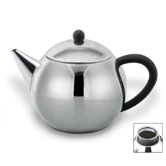 28 Oz Teapot with Black Handle