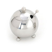12 oz. Footed Sugar Bowl with Spoon