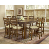 Hemstead 9 Piece Counter Height Dining Set