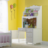 Lauren 48" W Computer Desk with Hutch