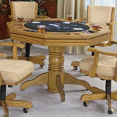 Classic Oak Game Table