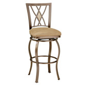 Brookside Diamond Back Swivel Bar Stool