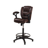 Dawson Adjustable Stool in Brown