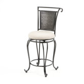 Milan Black 26" Swivel Counter Stool