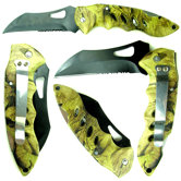 Woodsman Camouflage Pocket Knife