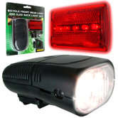 Bicycle Headlight and Taillight Set