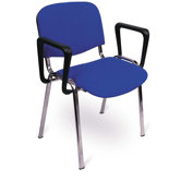 Stakka Stackable Conference Chair (Set of 4) with Arms
