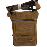 Pouch Slim Sling Leather Shoulder Bag