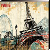 Under the Paris Sky Painting