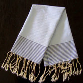Fouta Thin Stripe Guest Towel