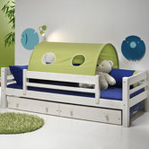 Basis-Sofabett "Mojo" mit Rollrost und Absturzsicherung
