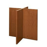 BW Veneer 28"H x 28"W Table Base