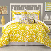 Ikat 3 Piece Comforter Set