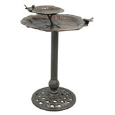 2-Tier Lily Pad Birdbath