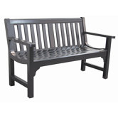 Charleston Cast Aluminum Park Bench