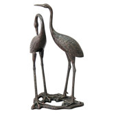 Heron Statue